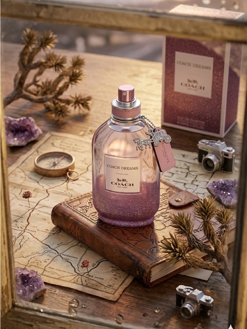 NIB COACH DREAMS Eau De Parfum 1.3oz 40ml Spray | Rare Discontinued Road Trip - Picture 5 of 6